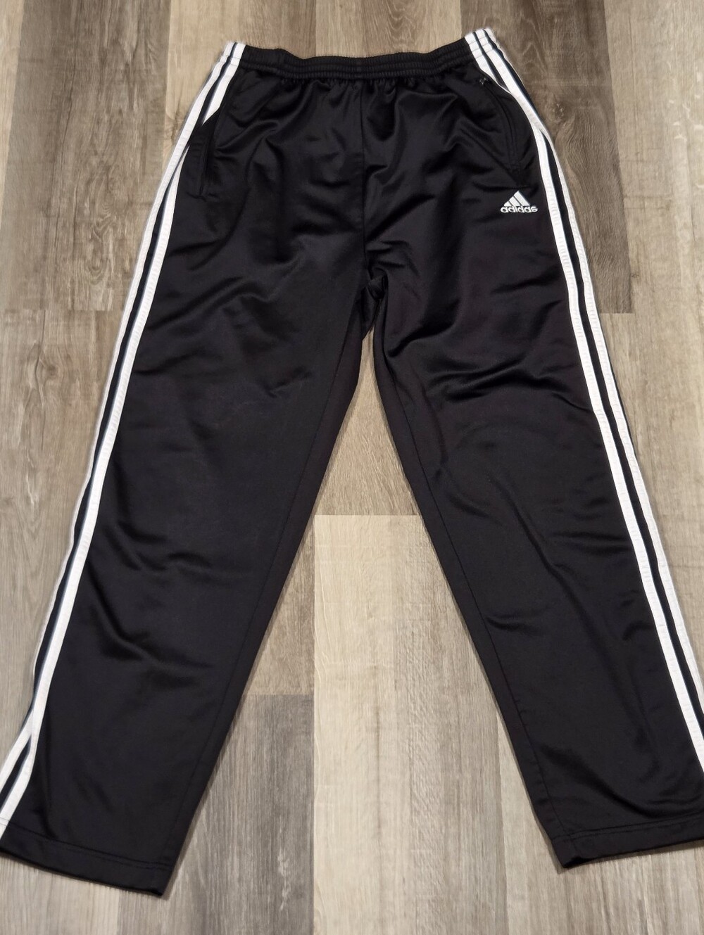 Vintage Adidas Breakaway 90s Y2K Track Pants Black MED